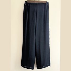 Vintage Black Sheer Pants by Jessica Howard